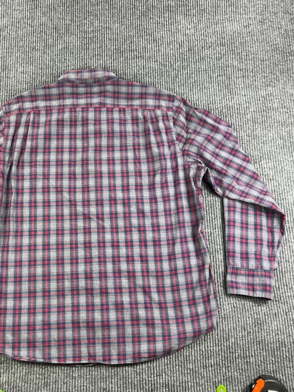 Share J.Crew Secret Wash Shirt Mens XL Lightweight Stretch Plaid Button Down